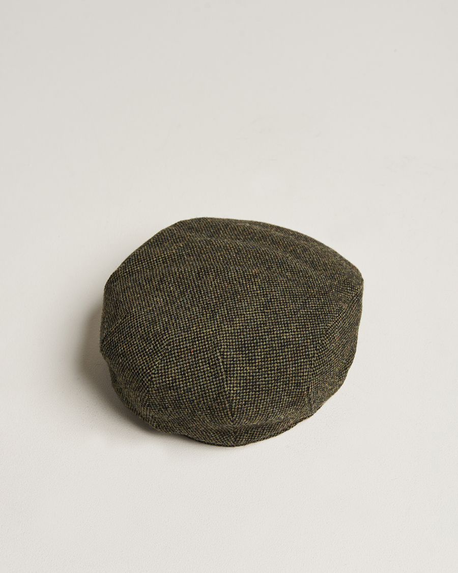 Hombres | Wigéns Ivy Slim Donegal Wool Olive | Wigéns | Ivy Slim Donegal Wool Olive