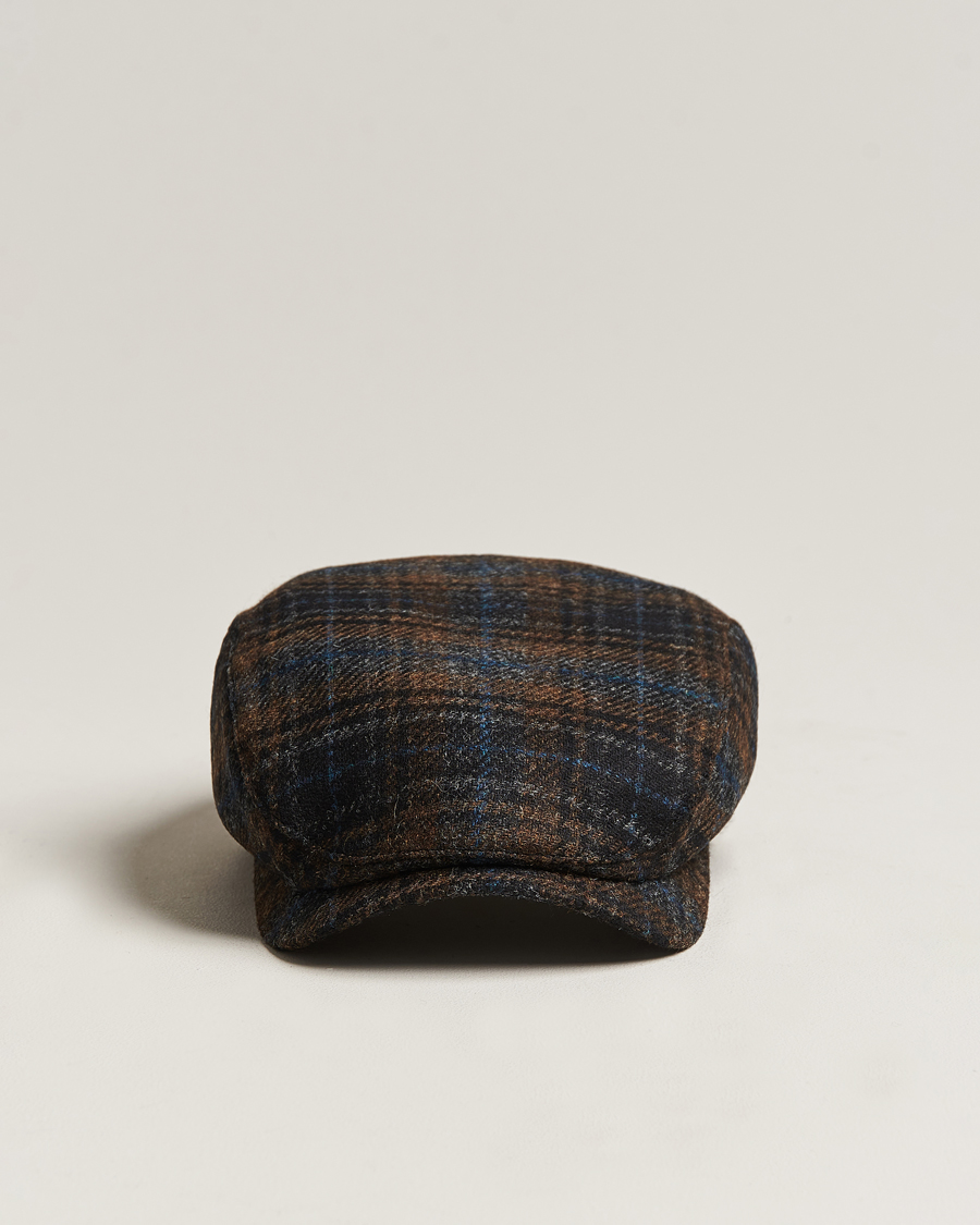 Hombres | Sombreros y gorras | Wigéns | Ivy Contemporary Wool Brown