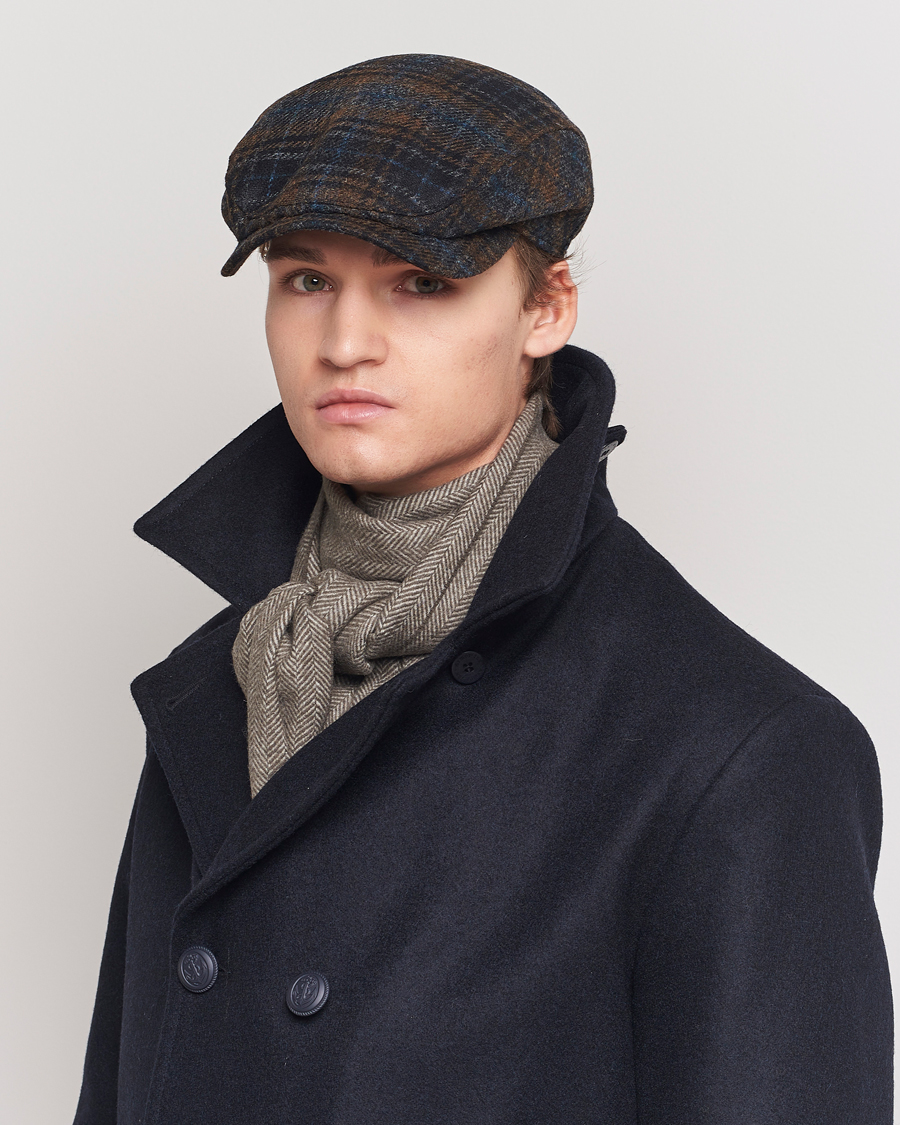 Hombres | Sombreros y gorras | Wigéns | Ivy Contemporary Wool Brown