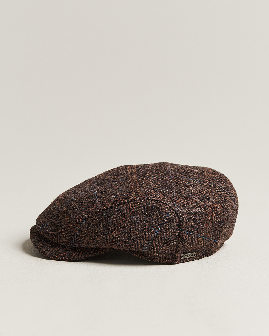 Hombres | Sombreros y gorras | Wigéns | Ivy Contemporary Wool Dark Brown