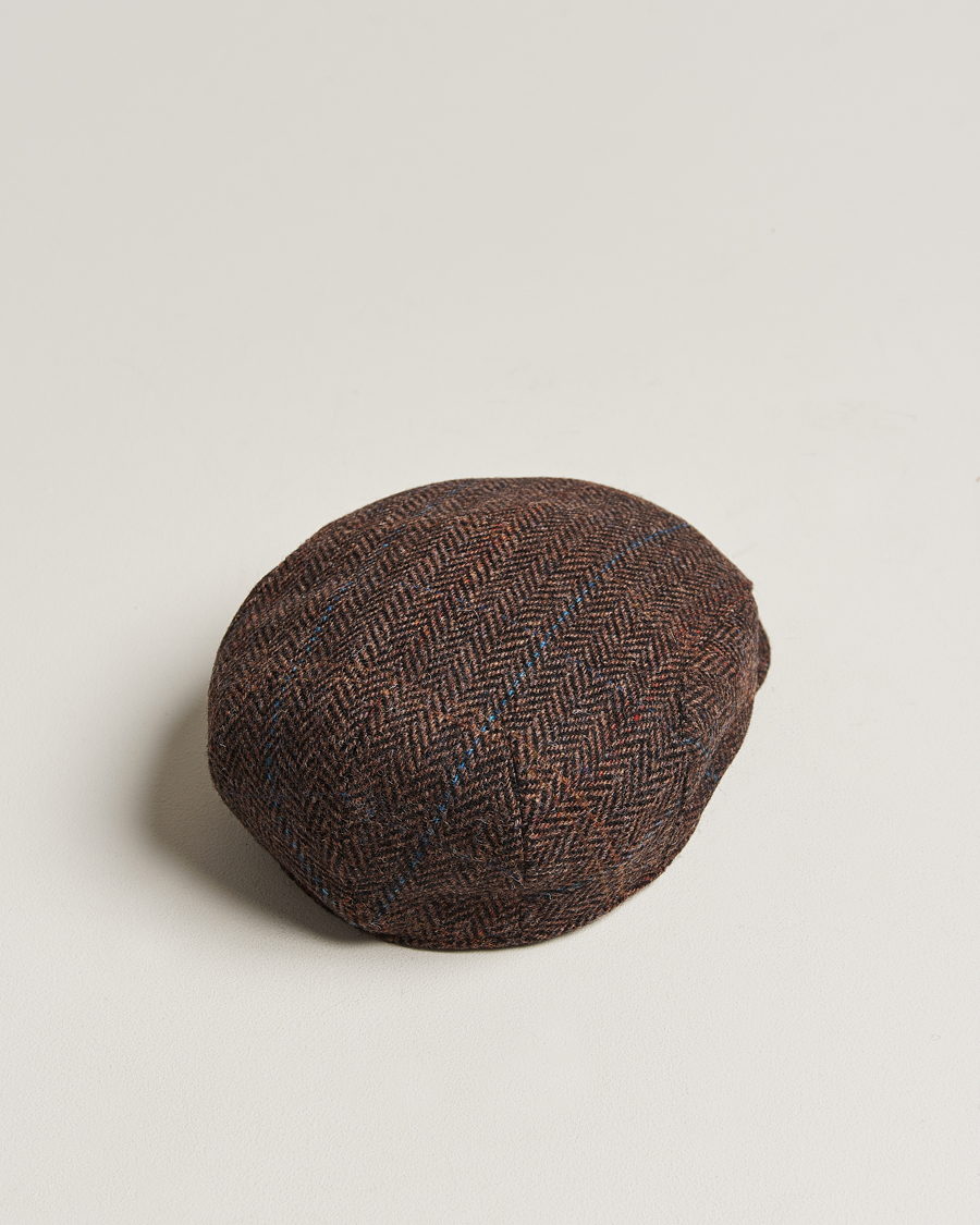 Hombres | Sombreros y gorras | Wigéns | Ivy Contemporary Wool Dark Brown