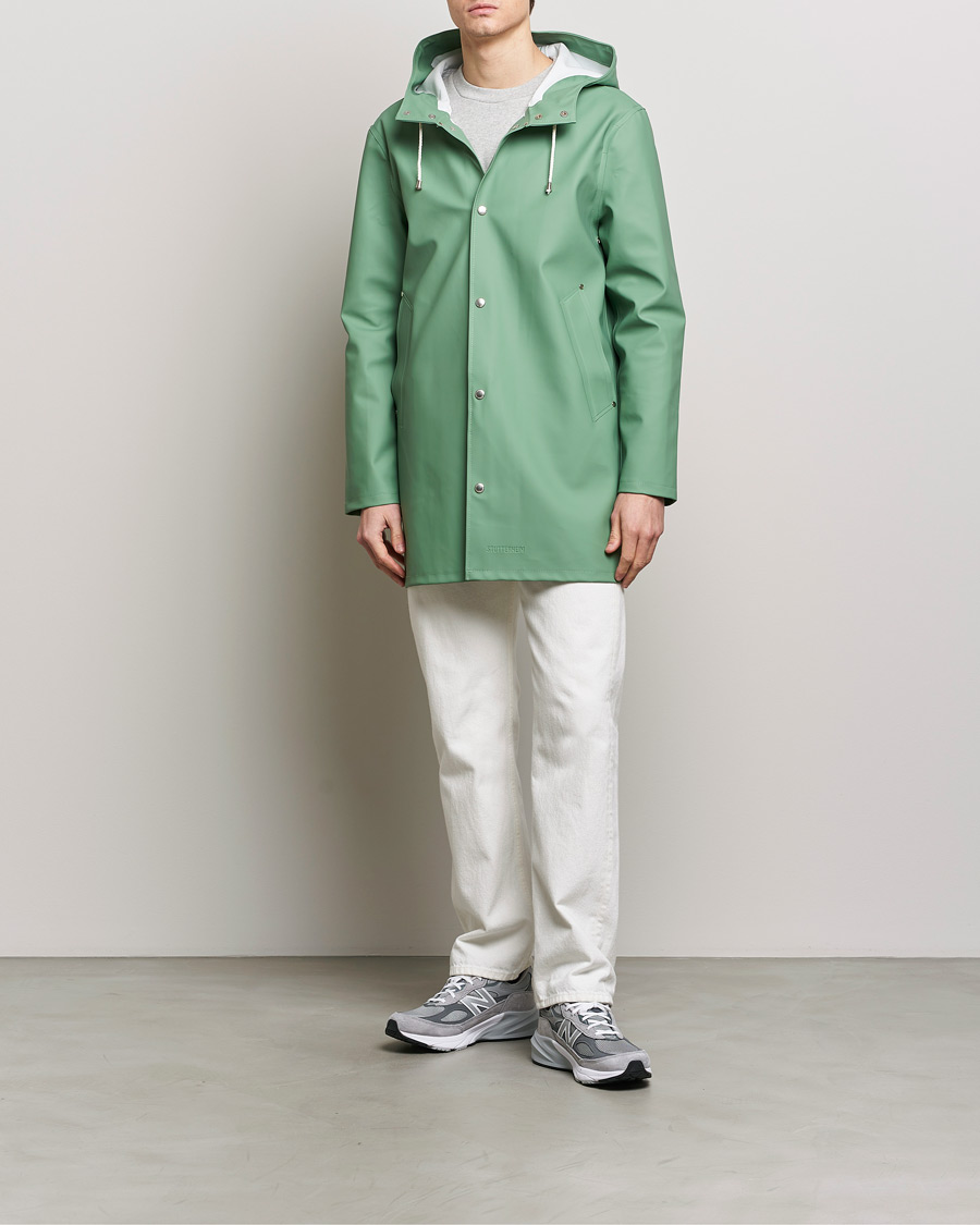 Hombres | Abrigos y chaquetas | Stutterheim | Stockholm Raincoat Green