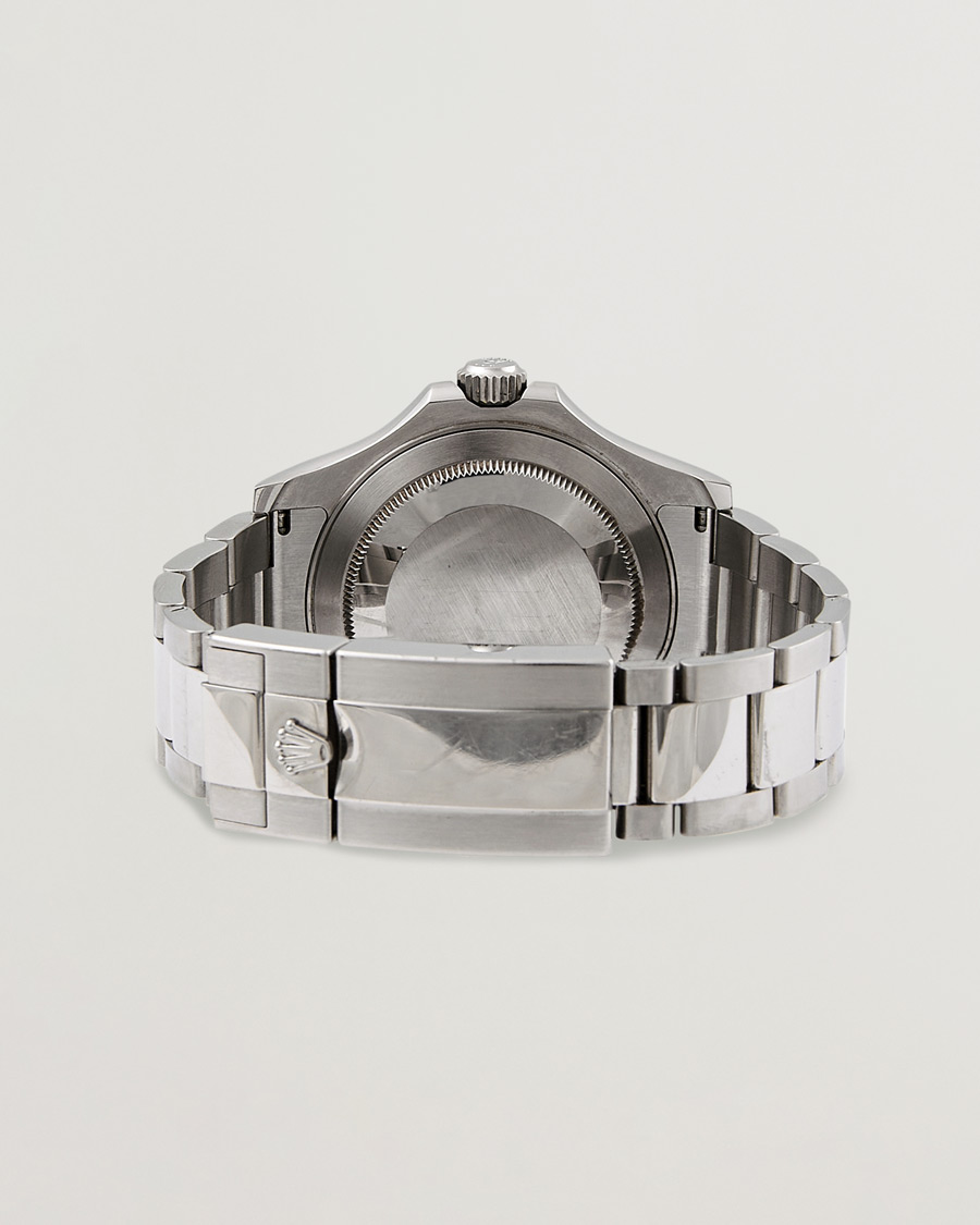 Hombres | Rolex Pre-Owned Yacht Master 116622 Oyster Perpetual Silver | Rolex Pre-Owned | Yacht Master 116622 Oyster Perpetual Silver