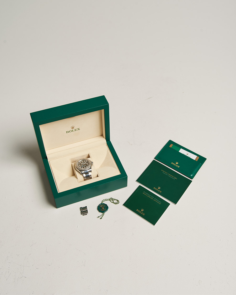 Hombres | Rolex Pre-Owned Yacht Master 116622 Oyster Perpetual Silver | Rolex Pre-Owned | Yacht Master 116622 Oyster Perpetual Silver