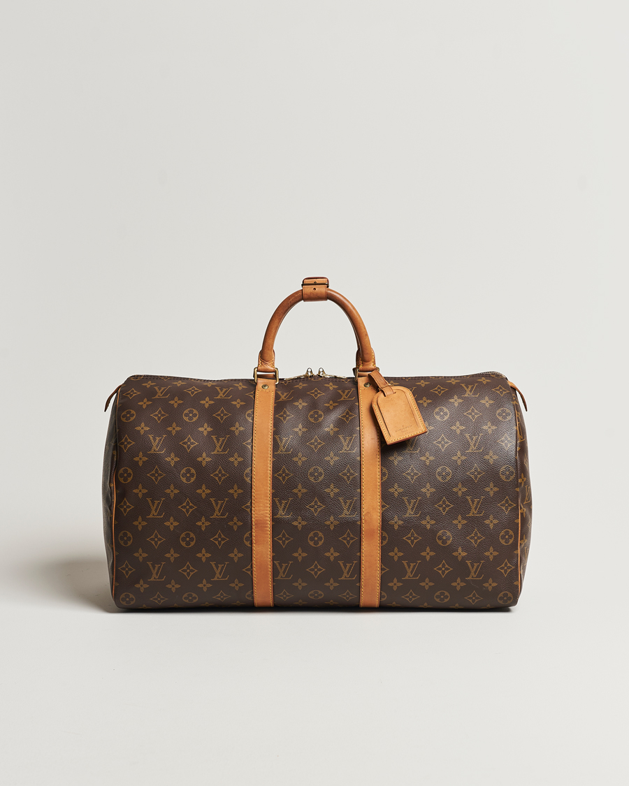 Hombres | Louis Vuitton Pre-Owned Keepall 50 Bag Monogram  | Louis Vuitton Pre-Owned | Keepall 50 Bag Monogram 