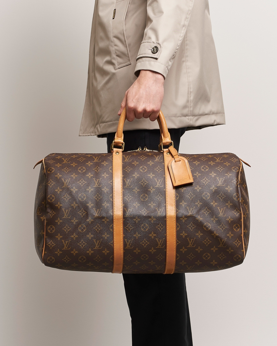Hombres | Pre-owned Accesorios | Louis Vuitton Pre-Owned | Keepall 50 Bag Monogram 