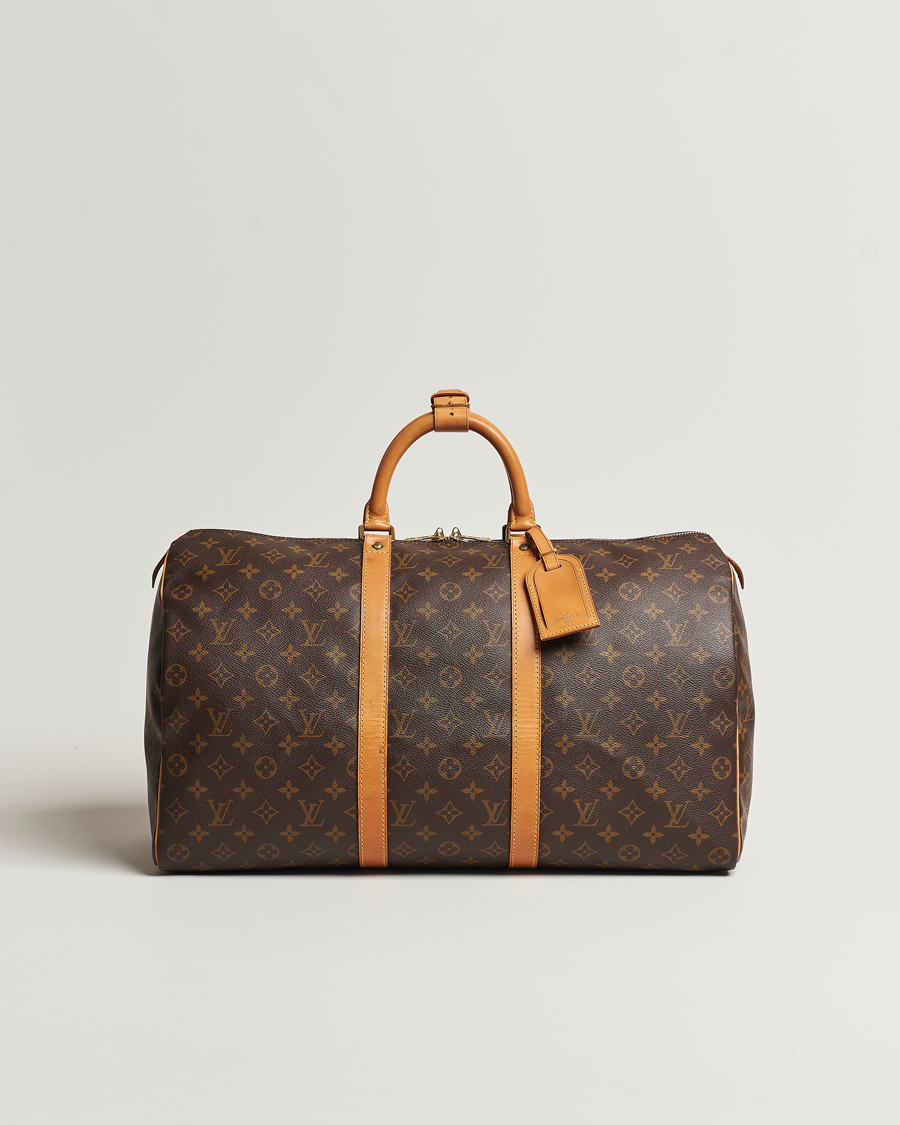 Hombres | Louis Vuitton Pre-Owned Keepall 50 Bag Monogram | Louis Vuitton Pre-Owned | Keepall 50 Bag Monogram