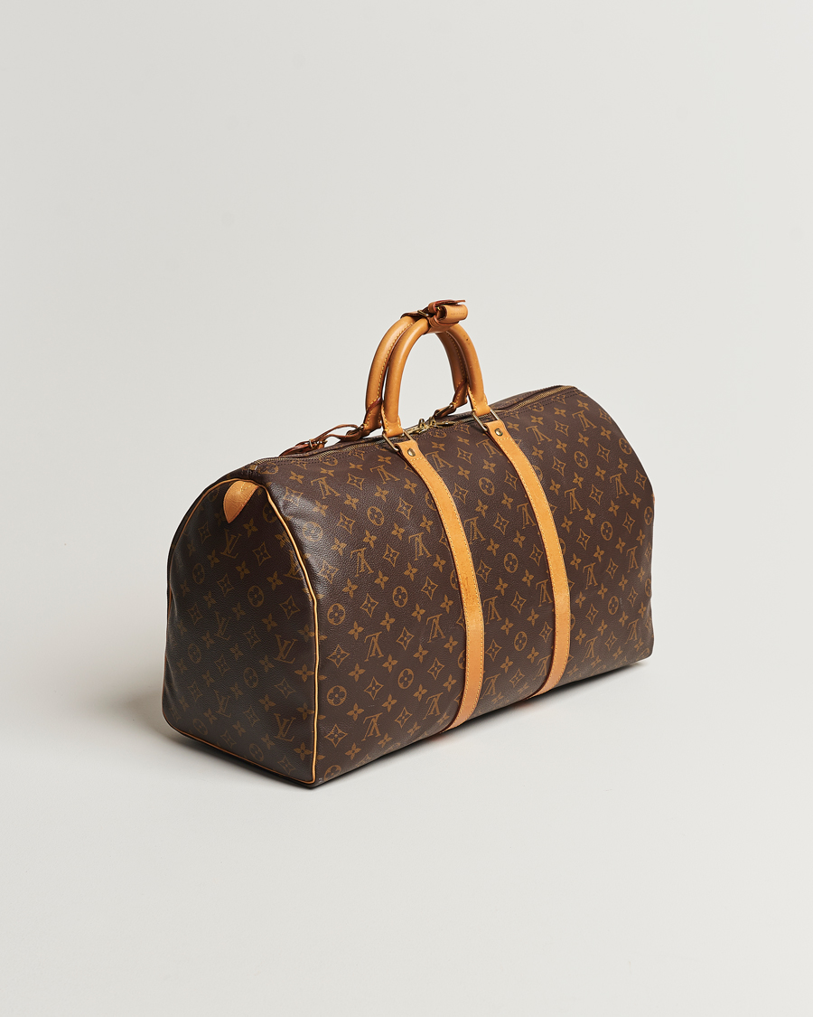 Hombres | Louis Vuitton Pre-Owned Keepall 50 Bag Monogram | Louis Vuitton Pre-Owned | Keepall 50 Bag Monogram