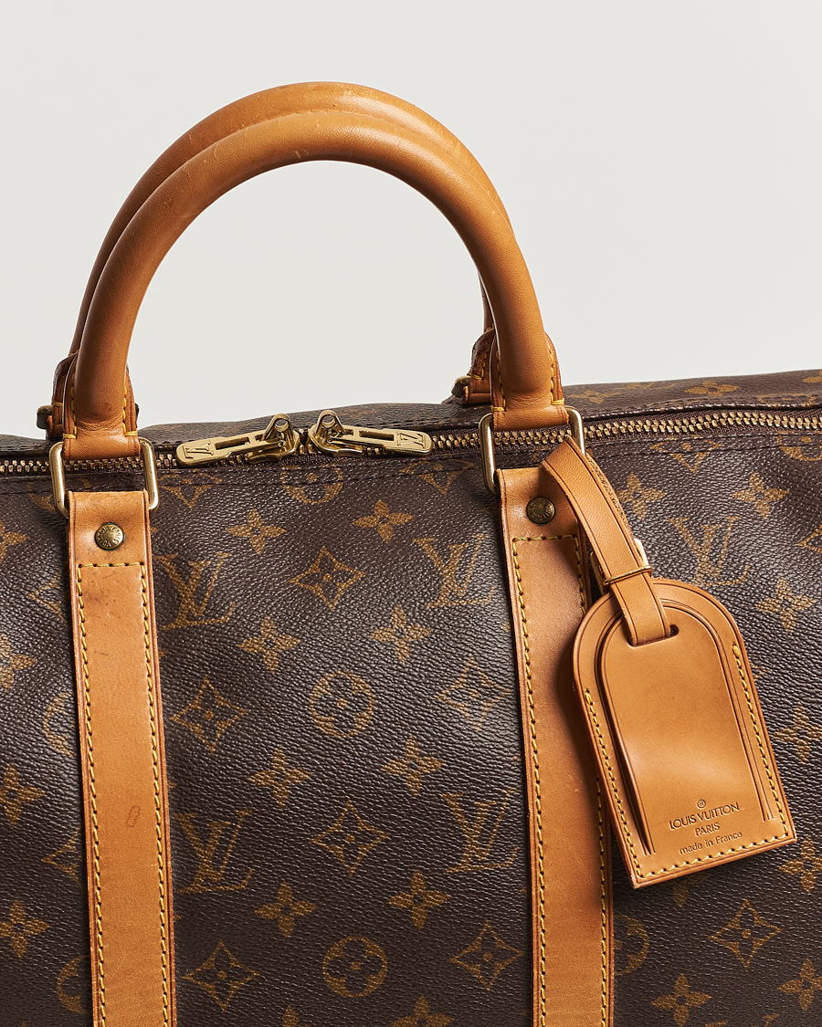Hombres | Louis Vuitton Pre-Owned Keepall 50 Bag Monogram | Louis Vuitton Pre-Owned | Keepall 50 Bag Monogram