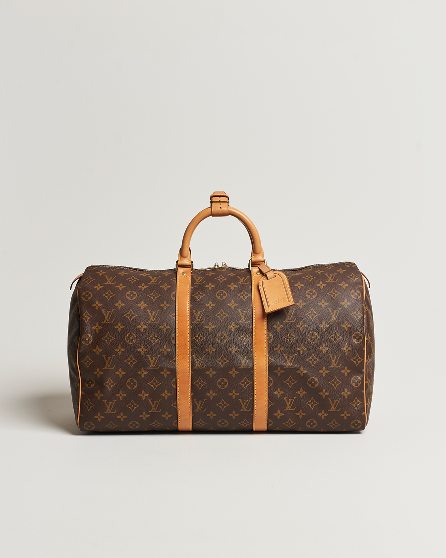 Hombres | Louis Vuitton Pre-Owned Keepall 50 Bag Monogram | Louis Vuitton Pre-Owned | Keepall 50 Bag Monogram