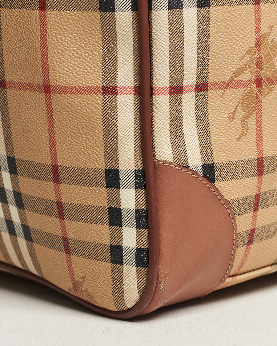 Hombres | Burberry Pre-Owned Duffle Bag Haymarket Check | Burberry Pre-Owned | Duffle Bag Haymarket Check