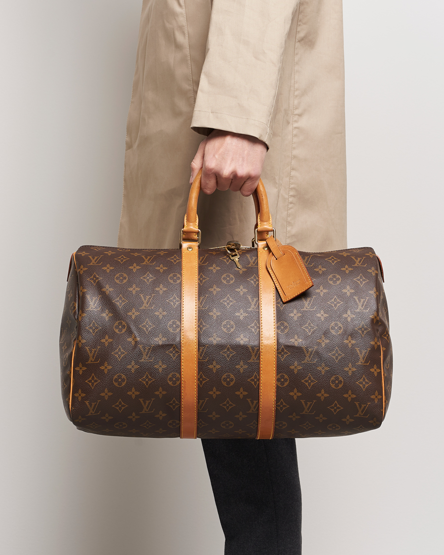 Hombres | Louis Vuitton Pre-Owned Keepall 45 Bag Monogram  | Louis Vuitton Pre-Owned | Keepall 45 Bag Monogram 