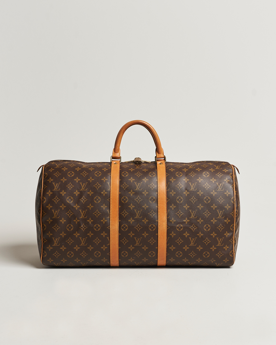 Hombres | Louis Vuitton Pre-Owned Keepall 55 Bag Monogram  | Louis Vuitton Pre-Owned | Keepall 55 Bag Monogram 