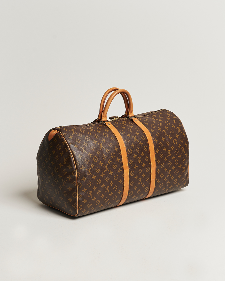 Hombres | Louis Vuitton Pre-Owned Keepall 55 Bag Monogram  | Louis Vuitton Pre-Owned | Keepall 55 Bag Monogram 