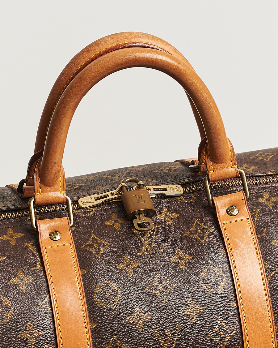 Hombres | Louis Vuitton Pre-Owned Keepall 55 Bag Monogram  | Louis Vuitton Pre-Owned | Keepall 55 Bag Monogram 