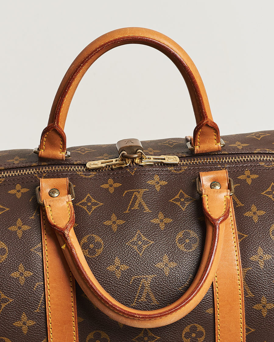 Hombres | Louis Vuitton Pre-Owned Keepall 55 Bag Monogram  | Louis Vuitton Pre-Owned | Keepall 55 Bag Monogram 