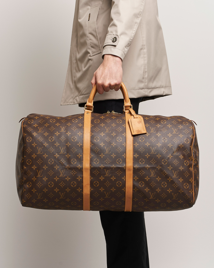 Hombres | Pre-Owned & Vintage Bags | Louis Vuitton Pre-Owned | Keepall 60 Bag Monogram 
