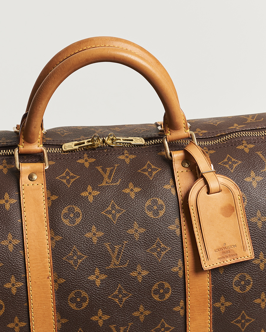 Hombres | Louis Vuitton Pre-Owned Keepall 60 Bag Monogram | Louis Vuitton Pre-Owned | Keepall 60 Bag Monogram