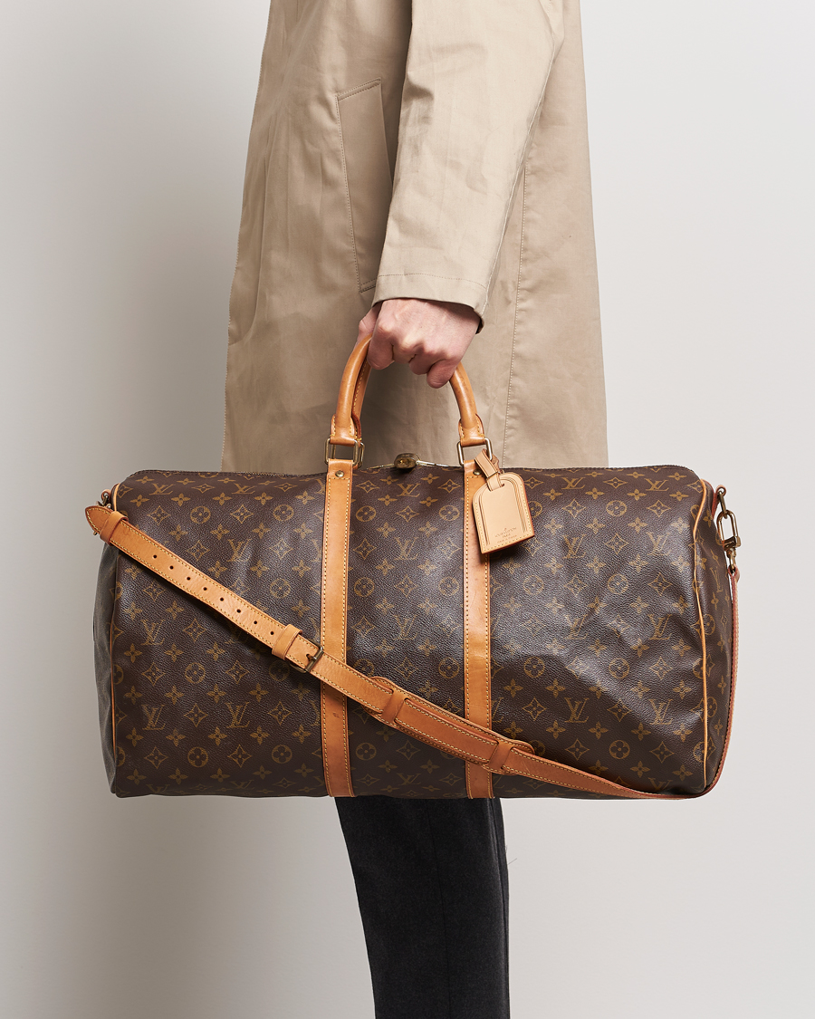 Hombres | Louis Vuitton Pre-Owned Keepall Bandoulière 55 Monogram | Louis Vuitton Pre-Owned | Keepall Bandoulière 55 Monogram