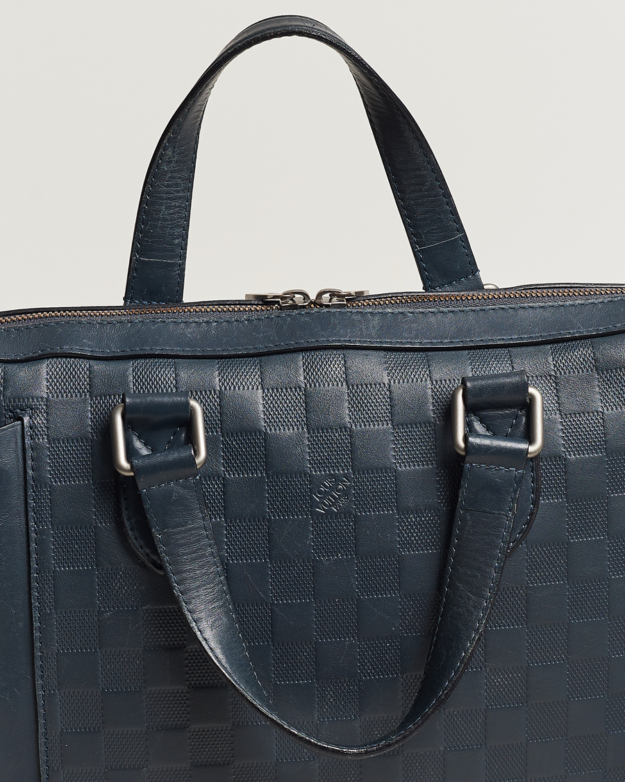 Hombres | Louis Vuitton Pre-Owned Porte-Documents Studio Cosmos Damier Infini | Louis Vuitton Pre-Owned | Porte-Documents Studio Cosmos Damier Infini