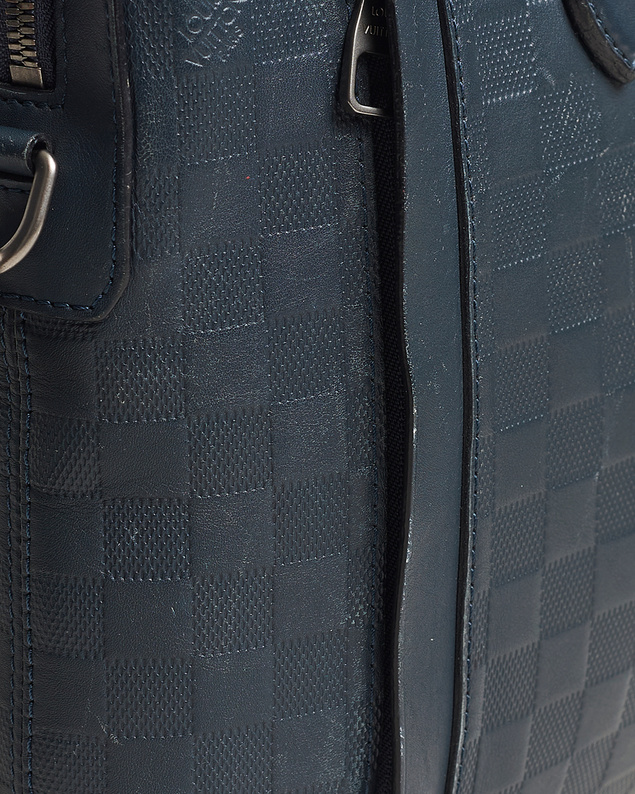 Hombres | Louis Vuitton Pre-Owned Porte-Documents Studio Cosmos Damier Infini | Louis Vuitton Pre-Owned | Porte-Documents Studio Cosmos Damier Infini