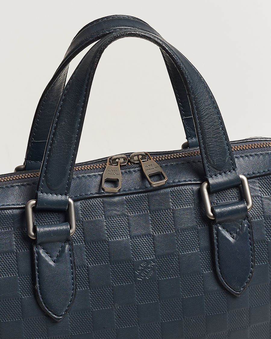 Hombres | Louis Vuitton Pre-Owned Porte-Documents Studio Cosmos Damier Infini | Louis Vuitton Pre-Owned | Porte-Documents Studio Cosmos Damier Infini