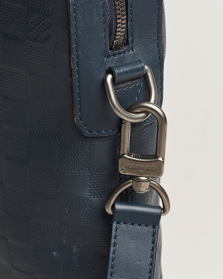 Hombres | Louis Vuitton Pre-Owned Porte-Documents Studio Cosmos Damier Infini | Louis Vuitton Pre-Owned | Porte-Documents Studio Cosmos Damier Infini