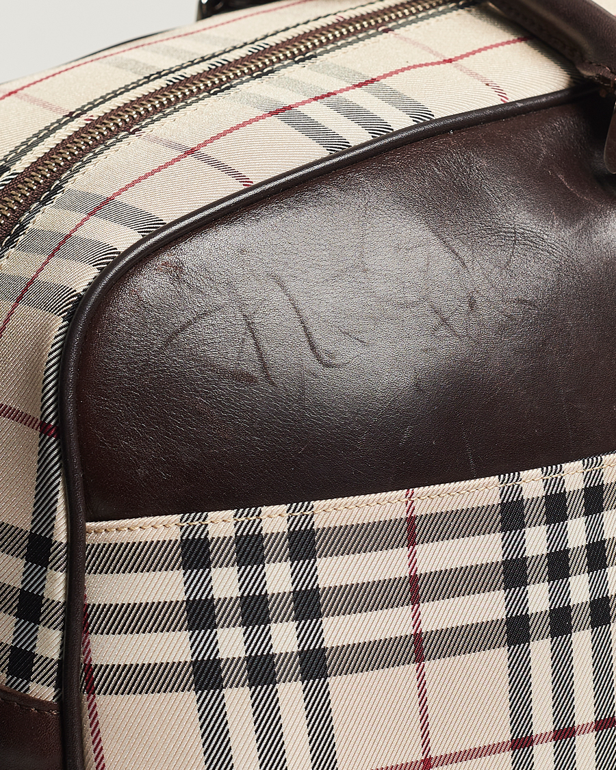 Hombres | Burberry Pre-Owned Travel Bag House Check | Burberry Pre-Owned | Travel Bag House Check