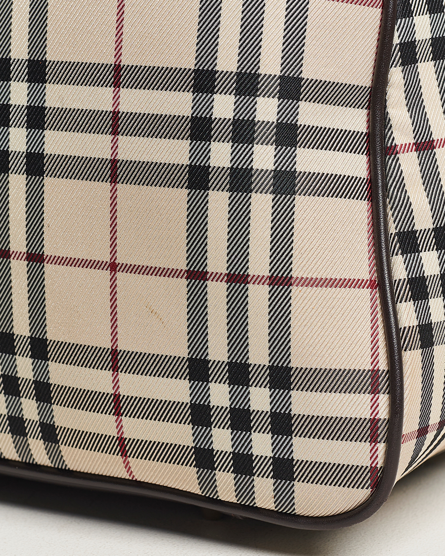 Hombres | Burberry Pre-Owned Travel Bag House Check | Burberry Pre-Owned | Travel Bag House Check