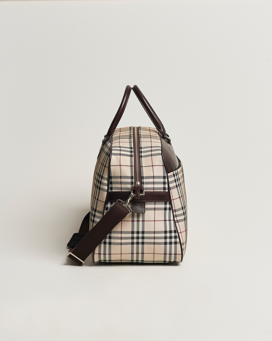 Hombres | Burberry Pre-Owned Travel Bag House Check | Burberry Pre-Owned | Travel Bag House Check
