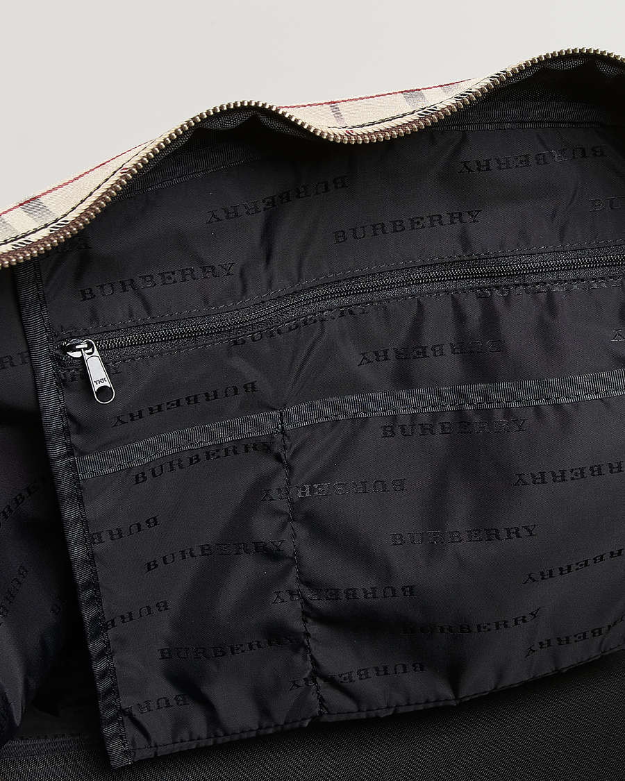 Hombres | Burberry Pre-Owned Travel Bag House Check | Burberry Pre-Owned | Travel Bag House Check