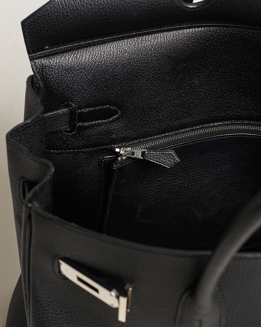 Hombres | Hermès Pre-Owned Birkin Bag 35 Togo Black | Hermès Pre-Owned | Birkin Bag 35 Togo Black