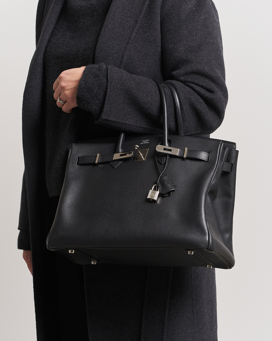 Hombres |  | Hermès Pre-Owned | Birkin Bag 35 Togo Black 
