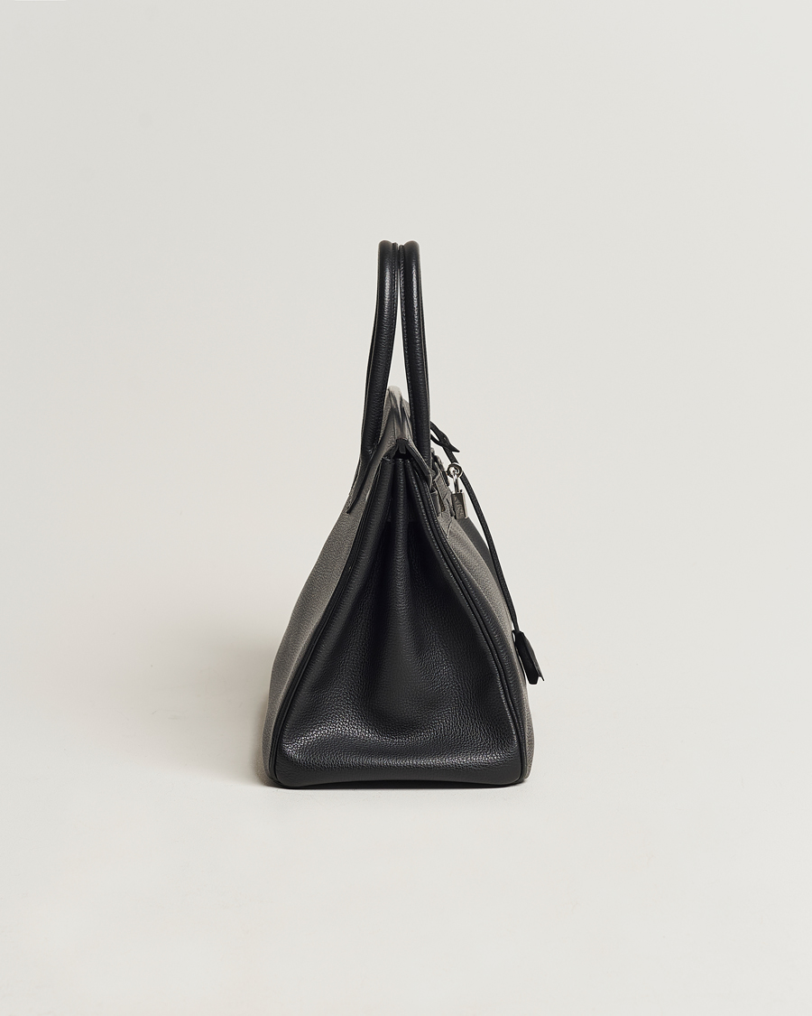 Hombres | Hermès Pre-Owned Birkin Bag 35 Togo Black | Hermès Pre-Owned | Birkin Bag 35 Togo Black