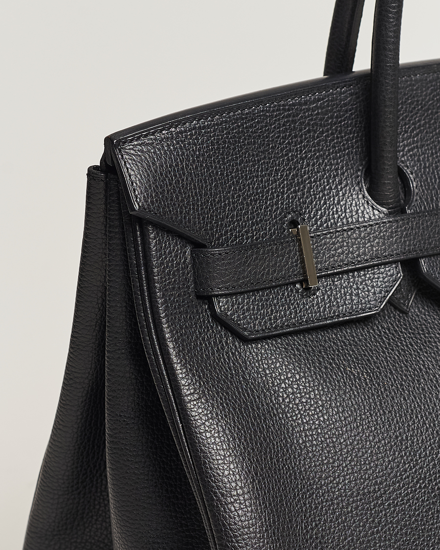 Hombres | Hermès Pre-Owned Birkin Bag 35 Togo Black | Hermès Pre-Owned | Birkin Bag 35 Togo Black