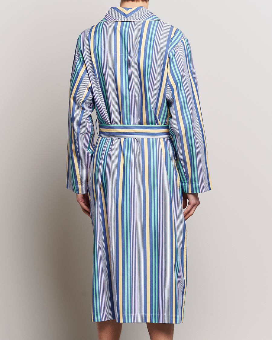 Hombres | Pijamas y batas | Polo Ralph Lauren | Oxford Striped Robe Blue/White