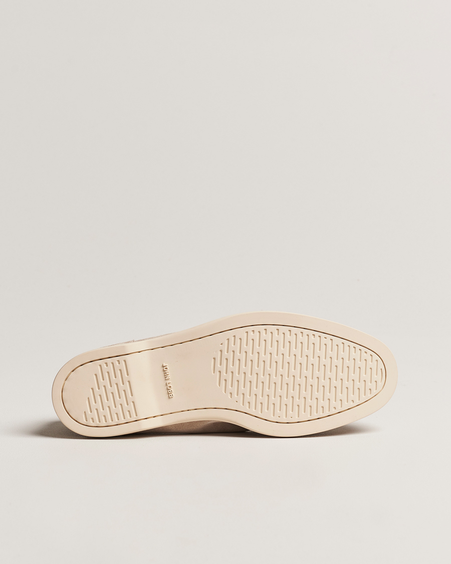 Hombres | John Lobb Pace Summer Loafer Sand Suede | John Lobb | Pace Summer Loafer Sand Suede