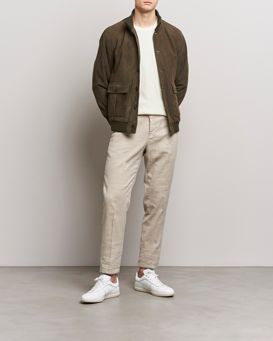 Hombres | Abrigos y chaquetas | Valstar | Valstarino Suede Jacket Muschio