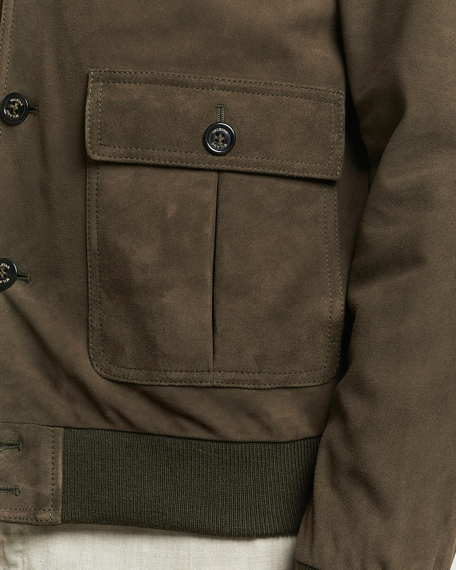 Hombres | Abrigos y chaquetas | Valstar | Valstarino Suede Jacket Muschio