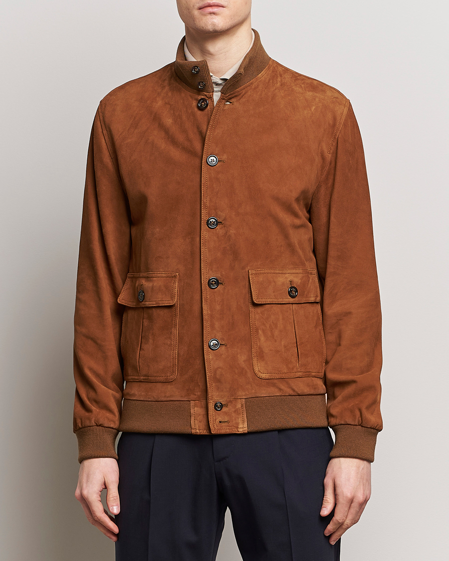 Hombres | Abrigos y chaquetas | Valstar | Valstarino Suede Jacket Sandal