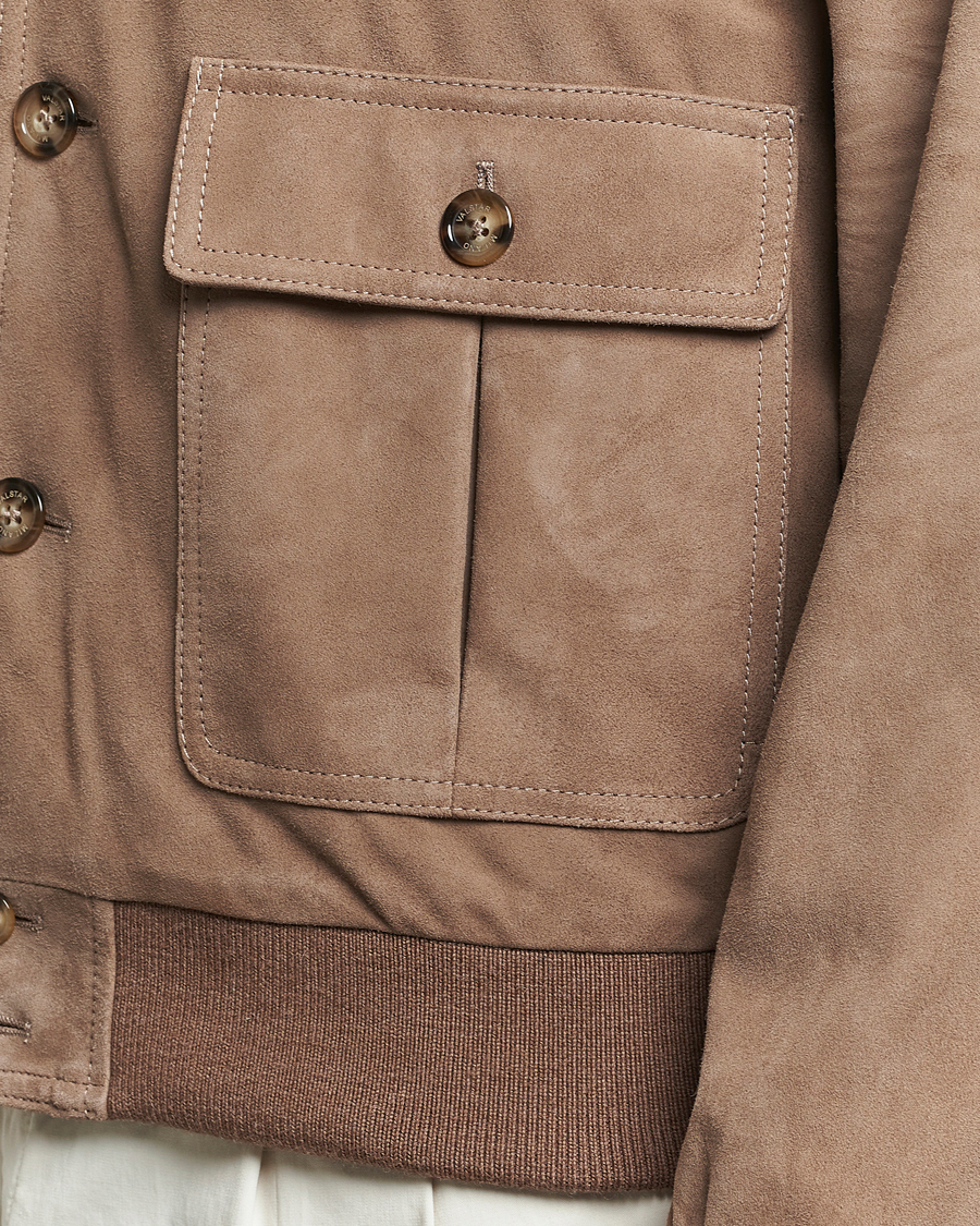 Hombres | Abrigos y chaquetas | Valstar | Valstarino Suede Jacket Greige