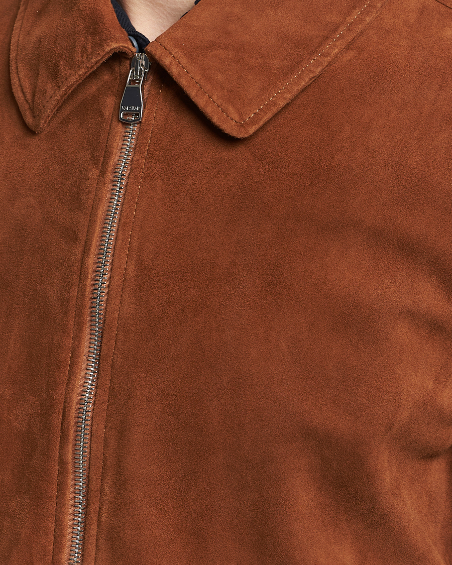 Hombres | Abrigos y chaquetas | Valstar | Suede Zip Bomber Jacket Sandal