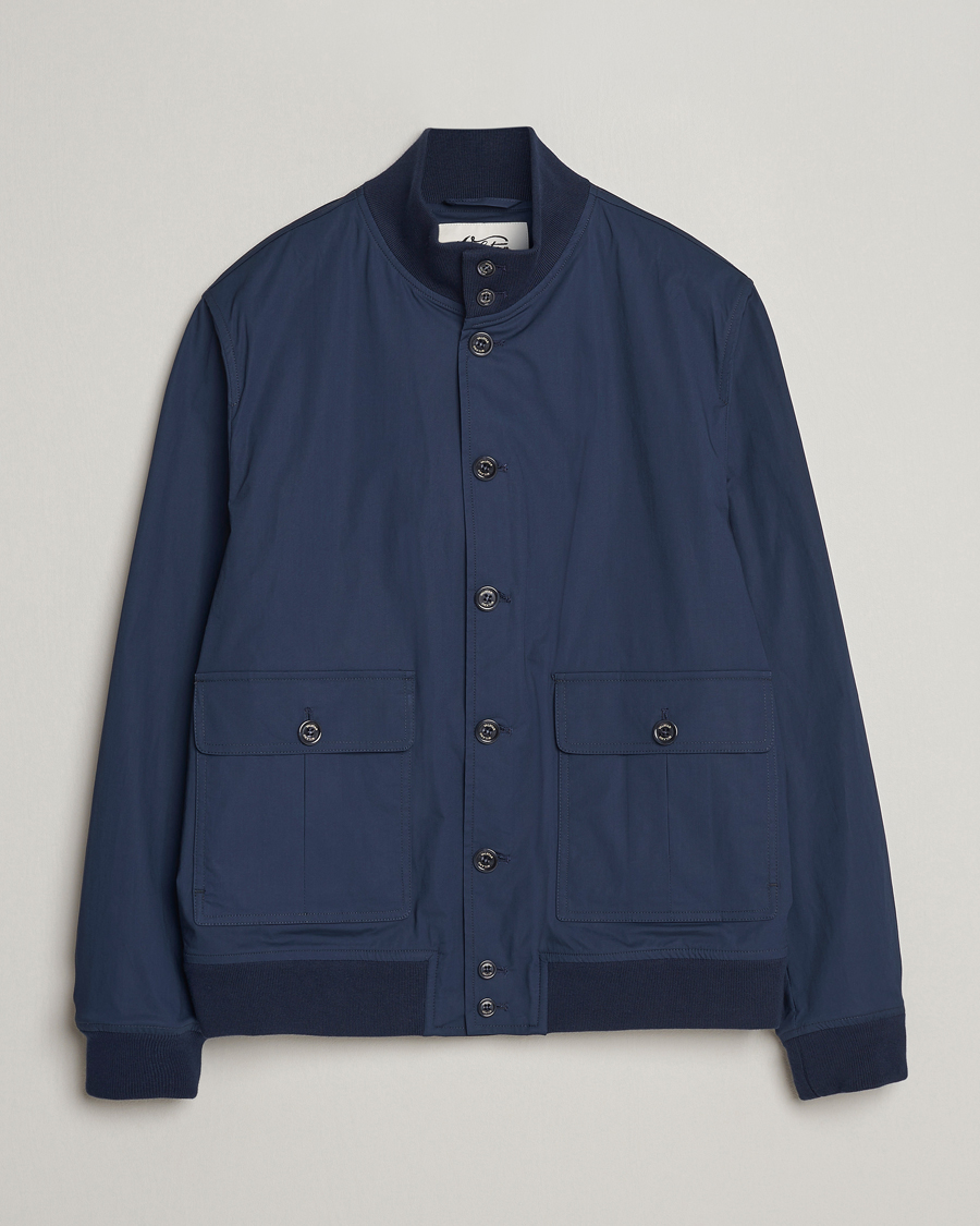 Hombres | Abrigos y chaquetas | Valstar | Lightweight Cotton Valstarino Navy