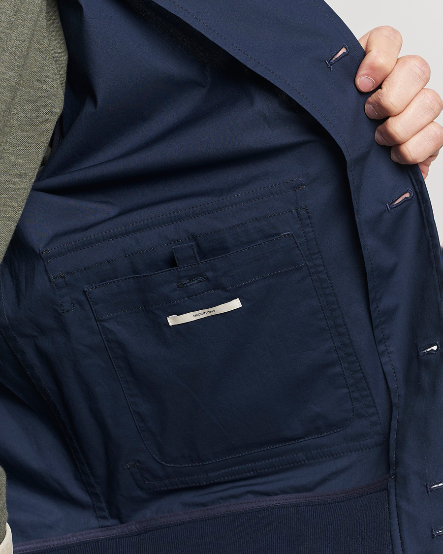 Hombres | Abrigos y chaquetas | Valstar | Lightweight Cotton Valstarino Navy