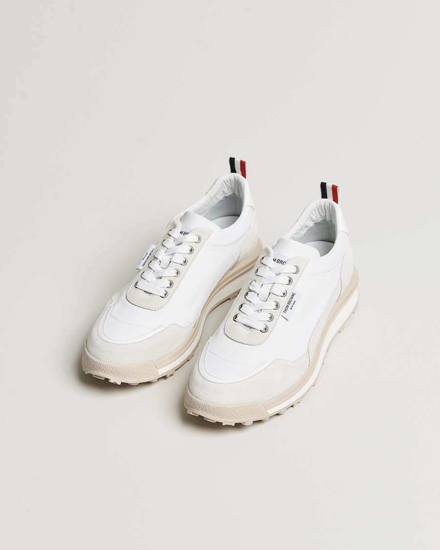 Hombres | Zapatillas blancas | Thom Browne | Alumni Sneakers White