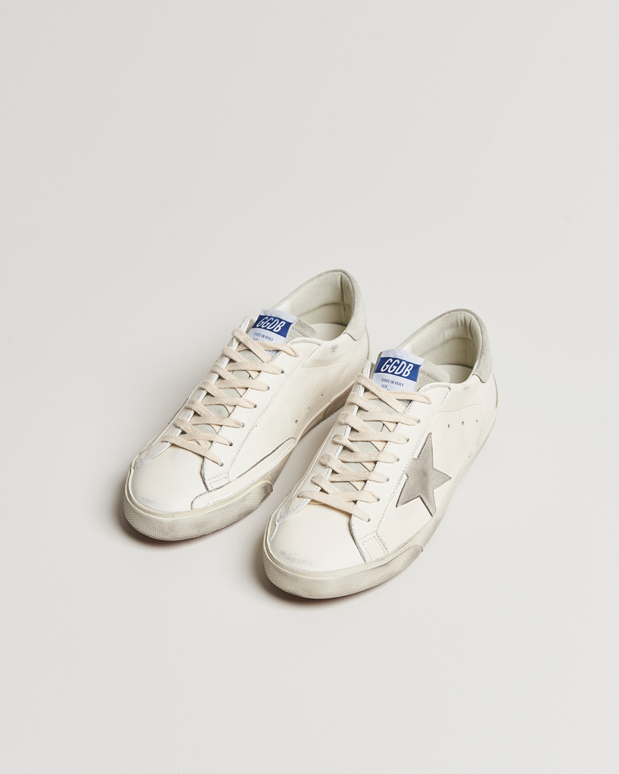Hombres | Golden Goose Deluxe Brand Super-Star Sneaker White/Ice | Golden Goose | Deluxe Brand Super-Star Sneaker White/Ice