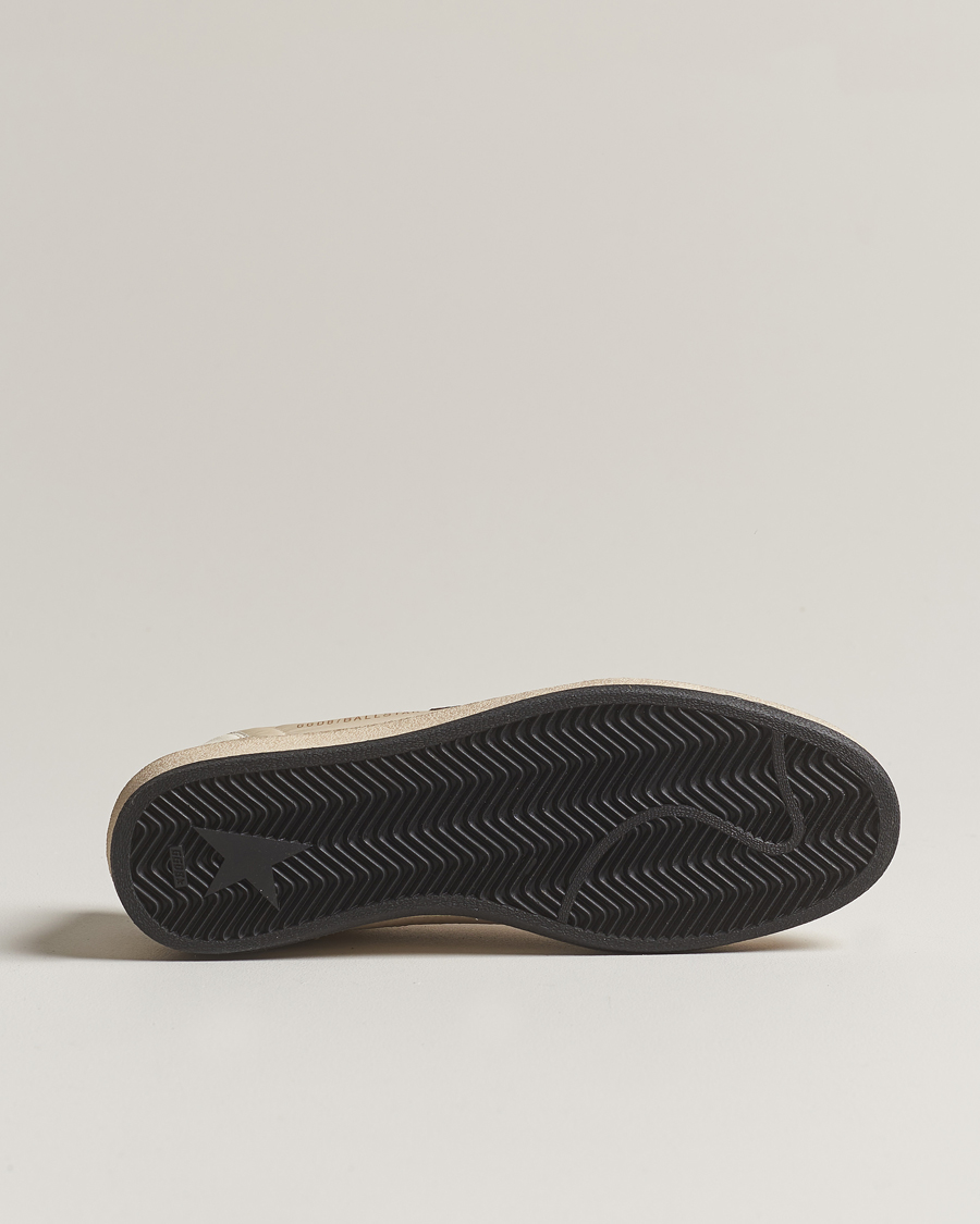 Hombres | Golden Goose Deluxe Brand Ball Star Sneakers Beige/Burgundy | Golden Goose | Deluxe Brand Ball Star Sneakers Beige/Burgundy