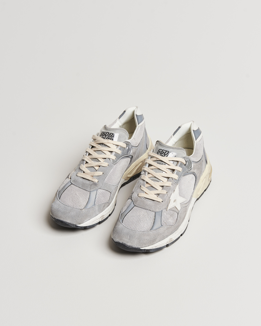 Hombres | Golden Goose Deluxe Brand Running Dad Sneakers Grey Suede | Golden Goose | Deluxe Brand Running Dad Sneakers Grey Suede