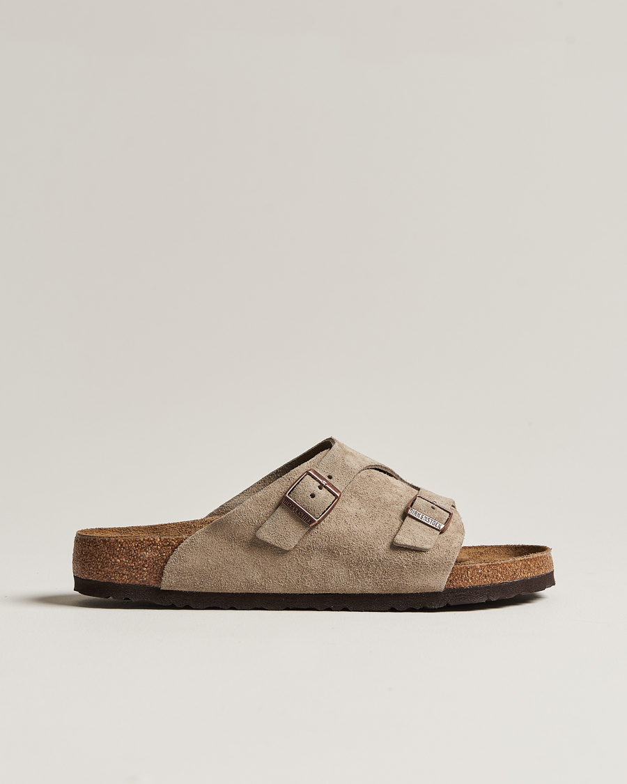 Hombres | BIRKENSTOCK Zürich Taupe Suede | BIRKENSTOCK | Zürich Taupe Suede