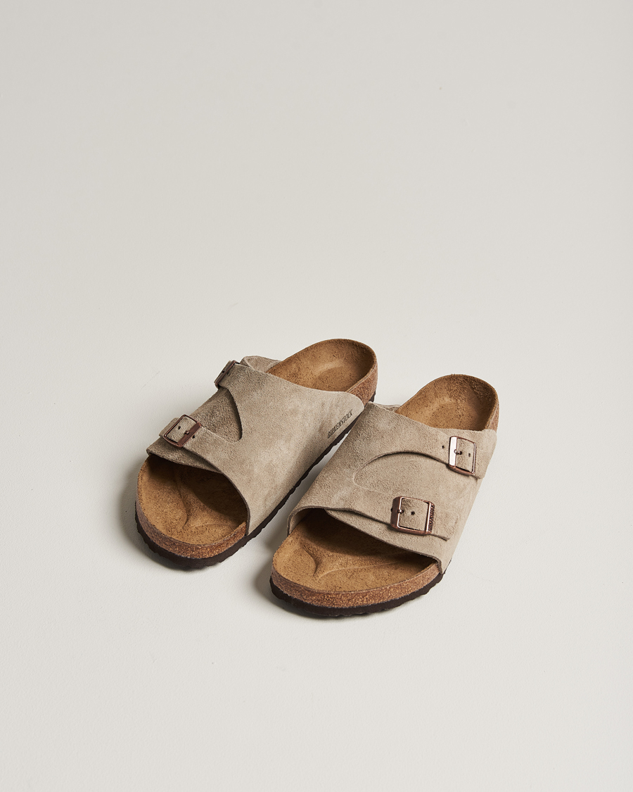 Hombres | BIRKENSTOCK Zürich Taupe Suede | BIRKENSTOCK | Zürich Taupe Suede